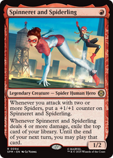 Spinneret and Spiderling - Magic: The Gathering - MoxLand